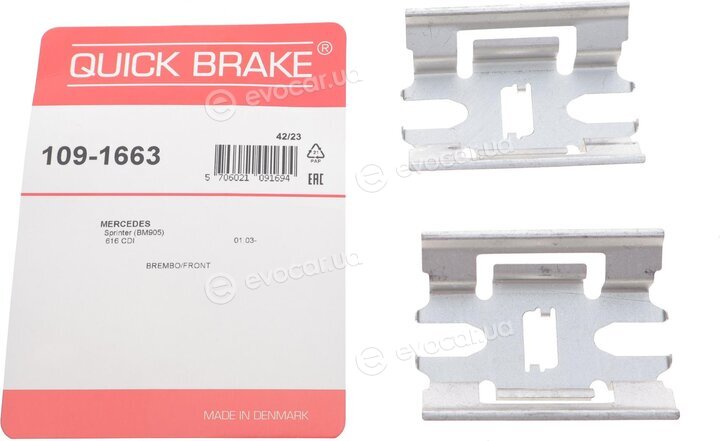 Kawe / Quick Brake 109-1663