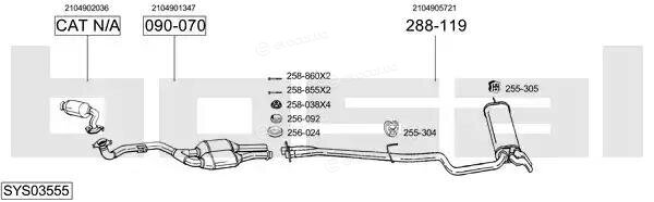 Bosal SYS03555