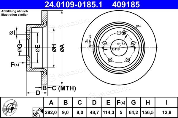ATE 24.0109-0185.1