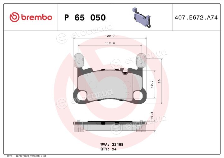 Brembo P 65 050