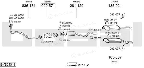 Bosal SYS04313