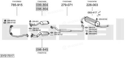 Bosal SYS17017