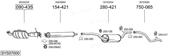 Bosal SYS07000