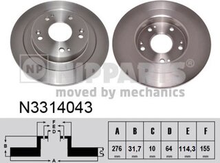 Nipparts N3314043