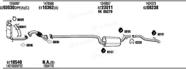 Walker / Fonos FOH18378AA