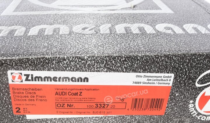 Zimmermann 100.3327.20