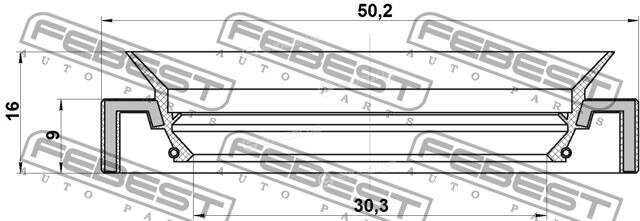 Febest 95HAY-32500916R