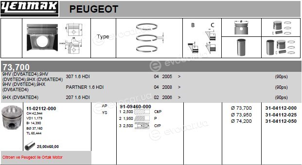 Yenmak 31-04112-050