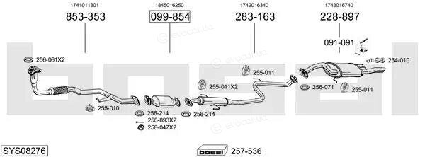 Bosal SYS08276