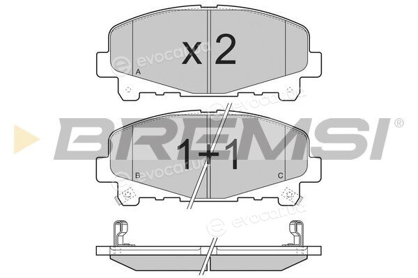 Bremsi BP3373