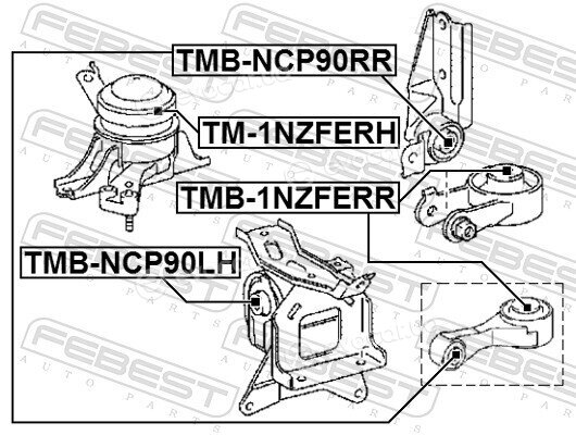 Febest TMB-1NZFERR