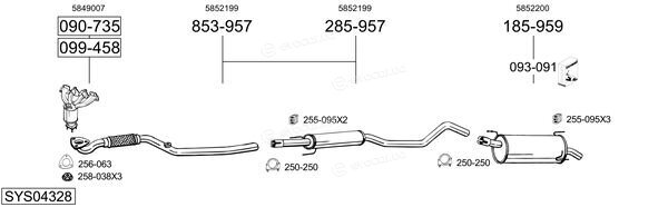 Bosal SYS04328