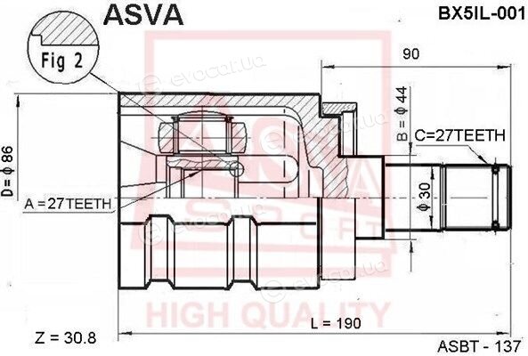 Asva BX5IL-001