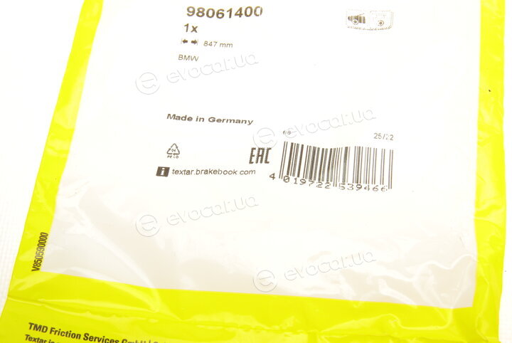 Textar 98061400