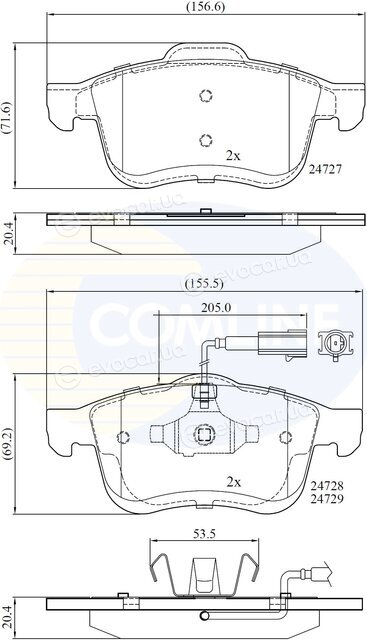 Comline CBP12032