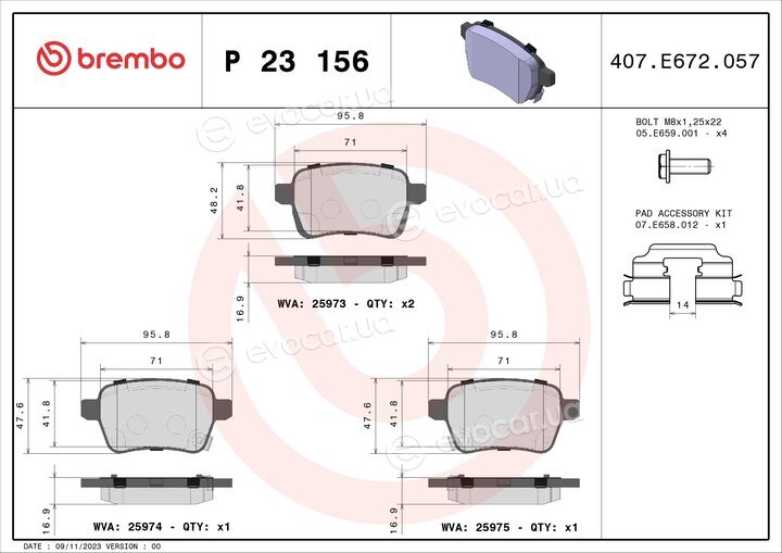 Brembo P 23 156