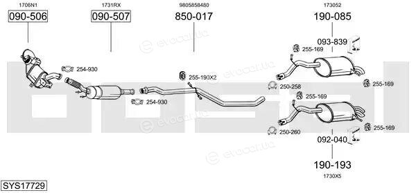 Bosal SYS17729