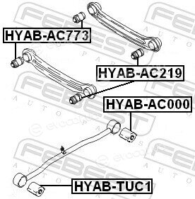 Febest HYAB-AC773