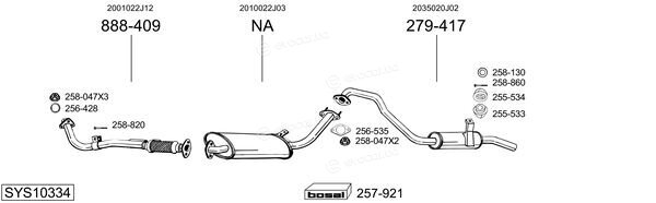 Bosal SYS10334