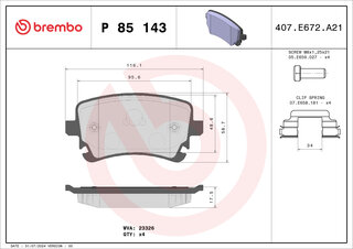 Brembo P 85 143