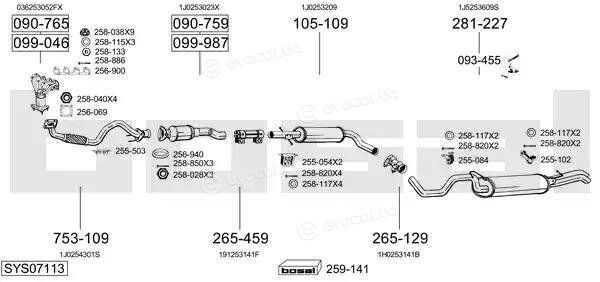 Bosal SYS07113