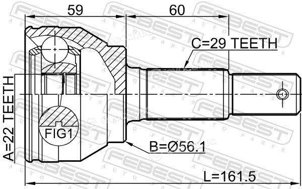 Febest 0210-F15