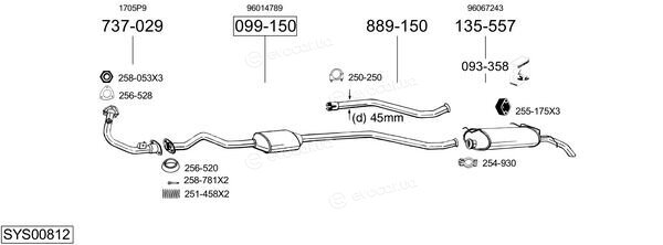 Bosal SYS00812