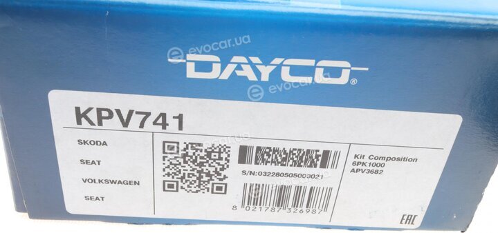 Dayco KPV741