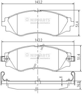 Nipparts J3600902