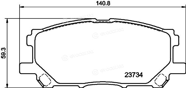 Hella Pagid 8DB 355 010-071