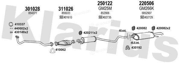 Klarius 390899E