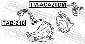 Febest TM-ACA20DM