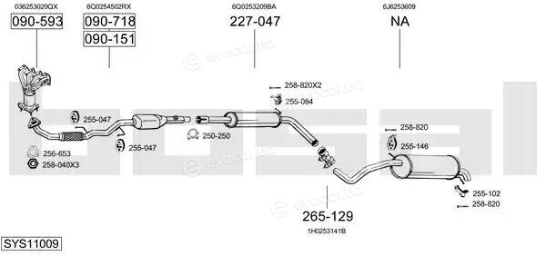 Bosal SYS11009