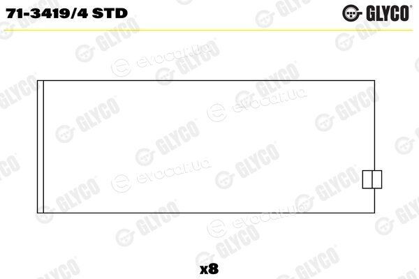 Glyco 71-3419/4 STD