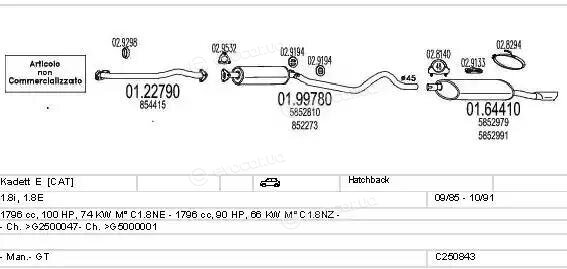 MTS C250843006973