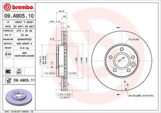 Brembo 09.A905.10