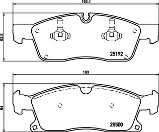 Hella Pagid 8DB 355 019-821