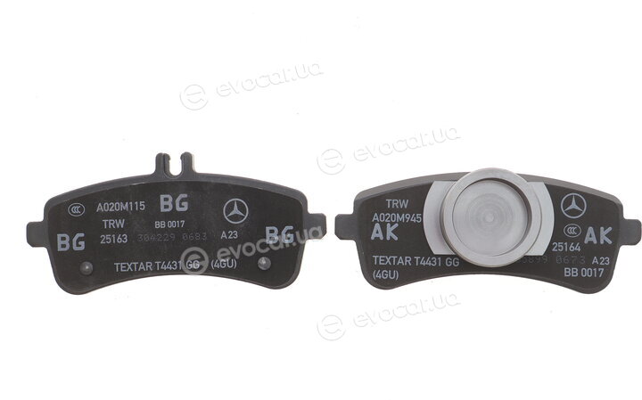 Mercedes-Benz A0004204704
