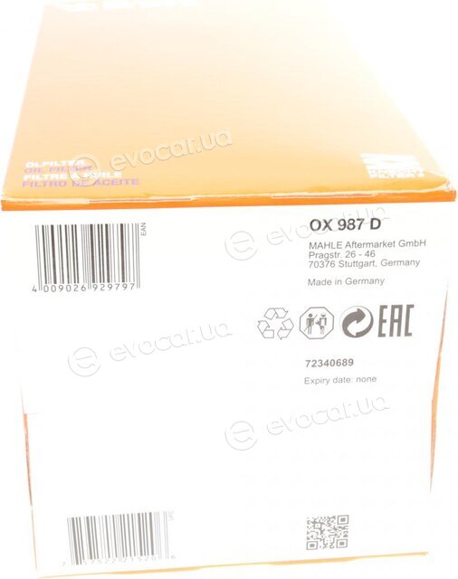 Mahle OX 987D