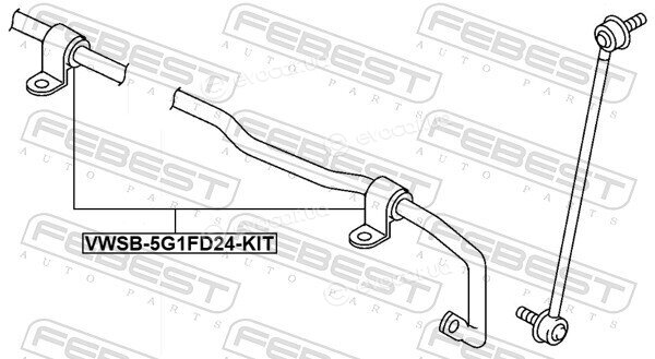 Febest VWSB-5G1FD24-KIT