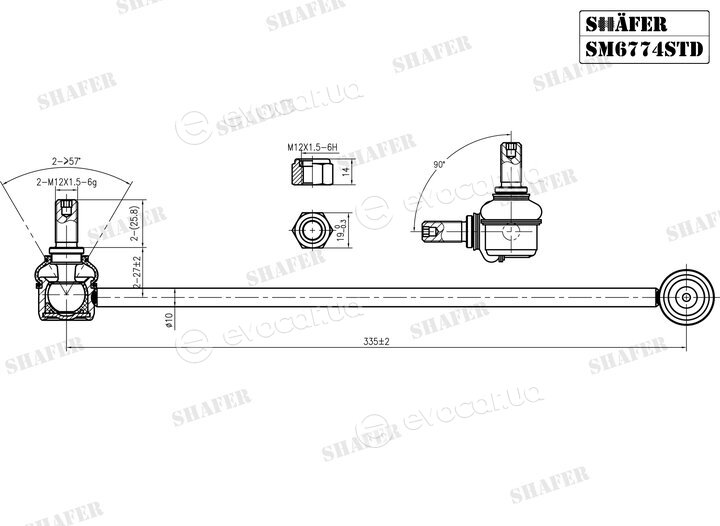 Shafer SM6774STD