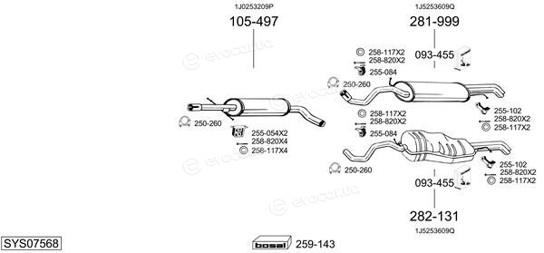 Bosal SYS07568