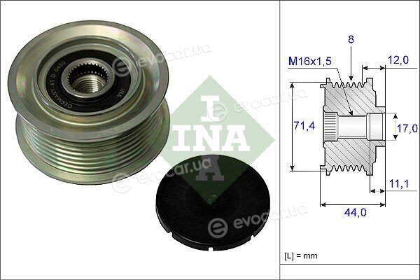 INA 535 0055 10