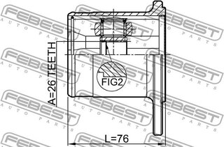 Febest 0711-SX4R