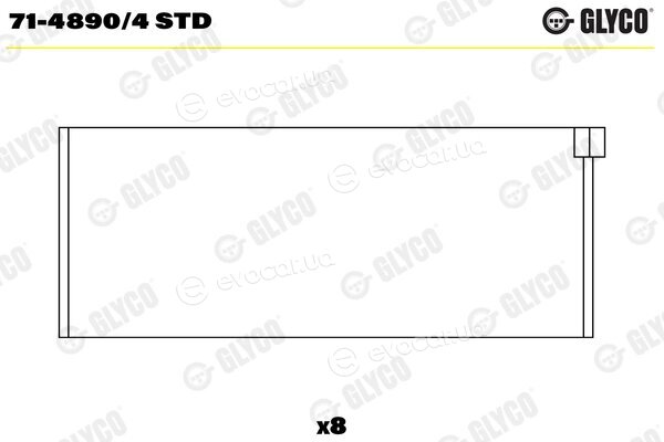 Glyco 71-4890/4 STD