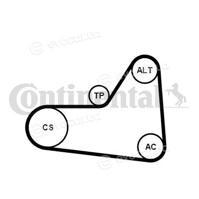 Continental 6PK1070K1