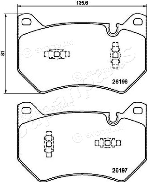 Japanparts PA-0963AF