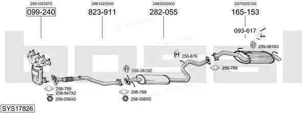 Bosal SYS17826