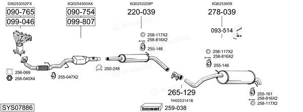 Bosal SYS07886