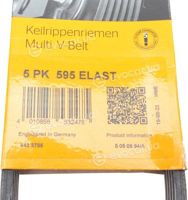 Continental 5PK595 ELAST